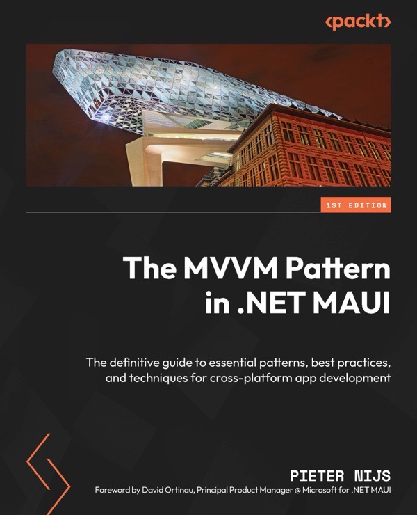Cover of The MVVM Pattern in .NET MAUI by Pieter Nijs